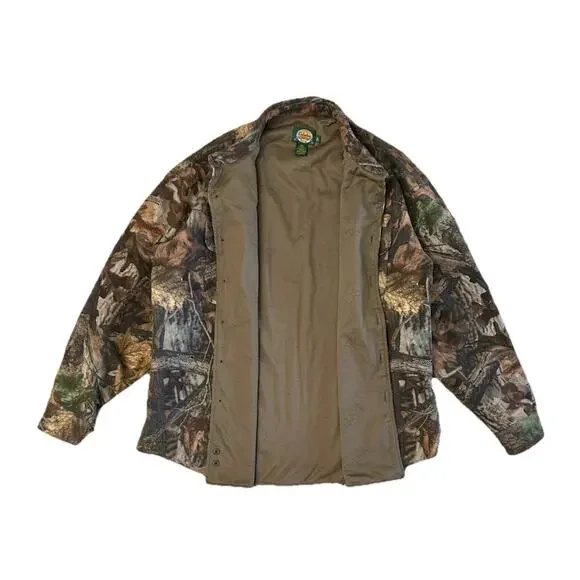 Cabelas Men’s Camo Long Sleeve Button Up Shirt Scent Lok XL Hunting Outdoors - Picture 5 of 9